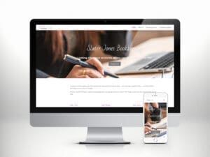 web design brand identity hosting slater jones bookkeeping