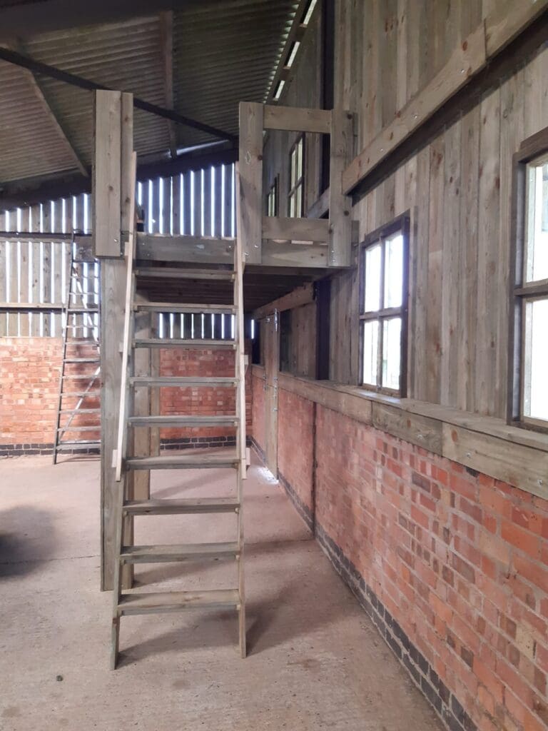 barn conversion planning application interior view 1