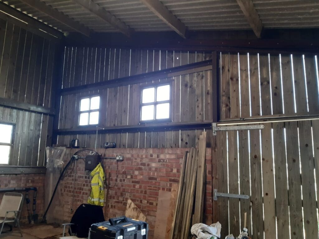 barn conversion planning application interior view 6
