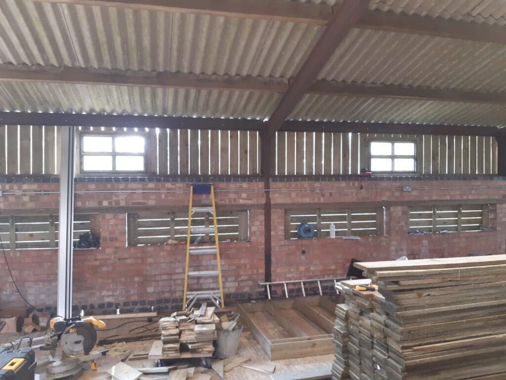 barn conversion planning application interior view 7