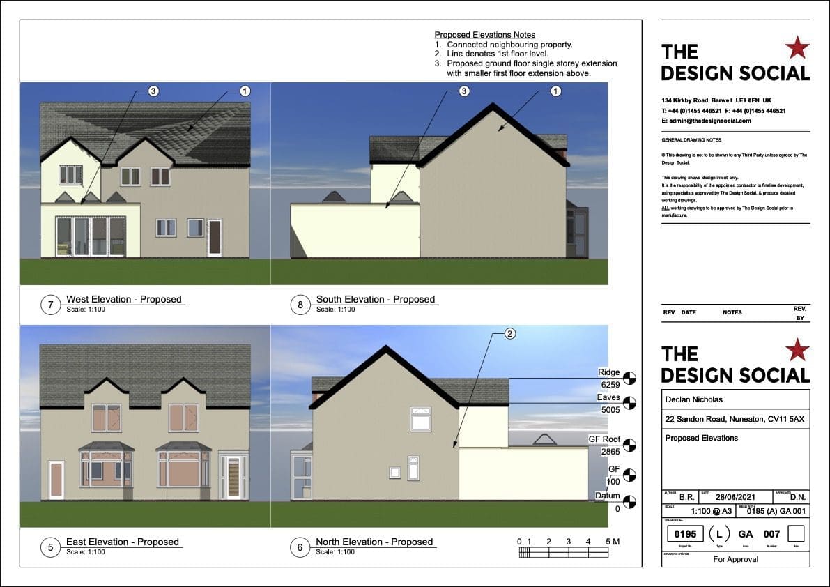 Declan Nicholas – Rear Extension Planning Application – Nuneaton, Warwickshire – Review