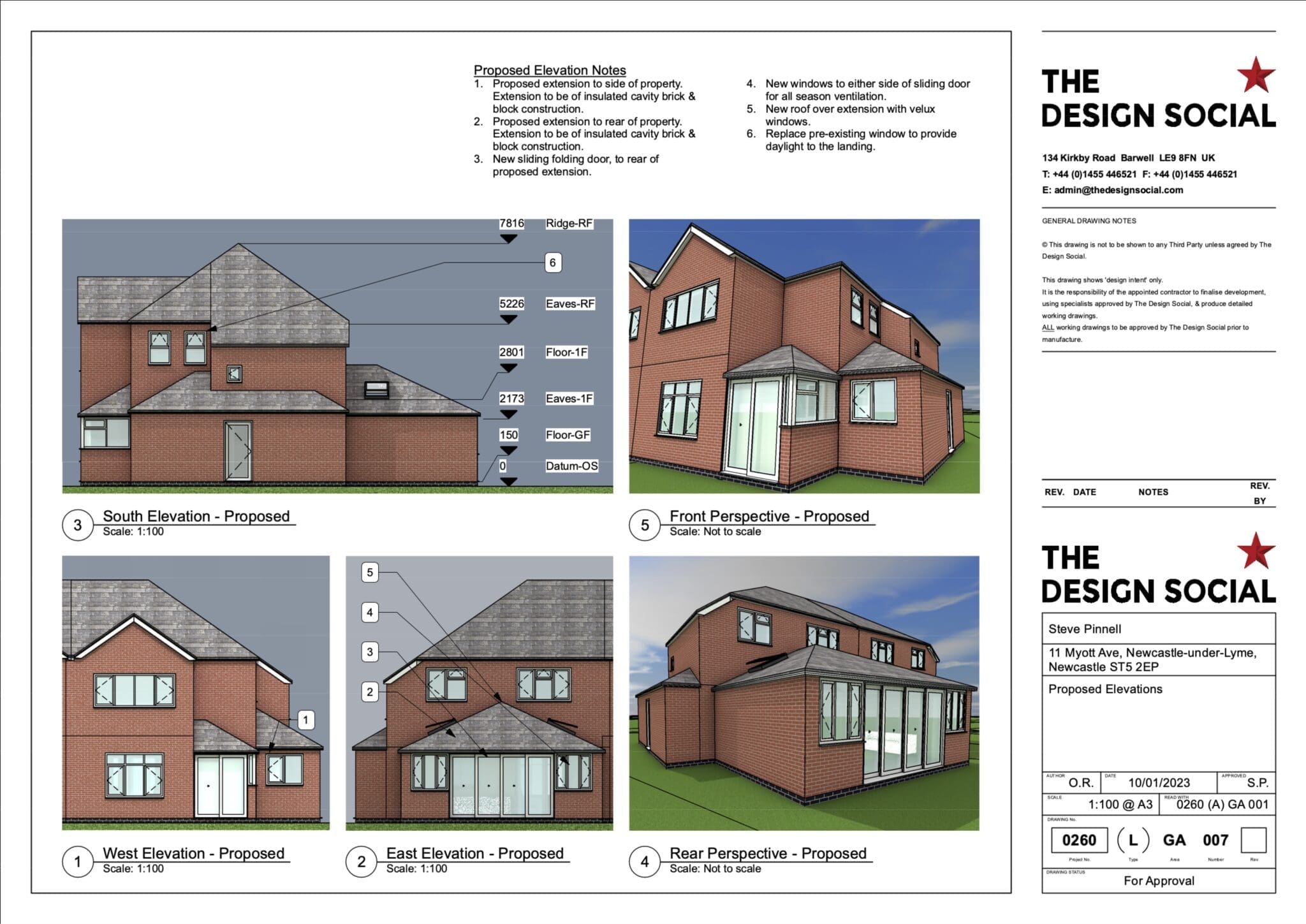 Steve Pinnell – Wrap-around Side & Rear Extension – Newcastle – Review