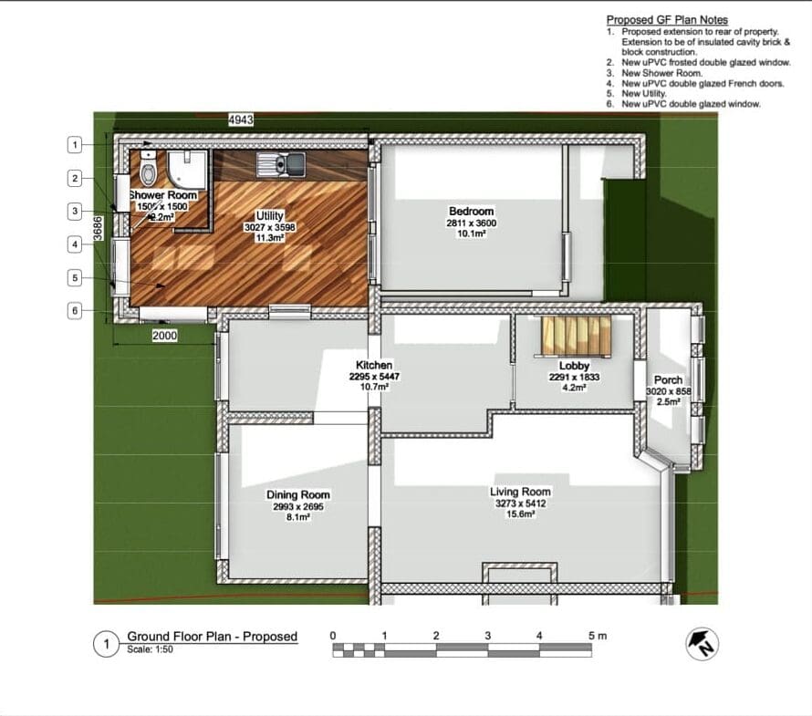 Dan Mallabone – Utility and washroom extension – Review