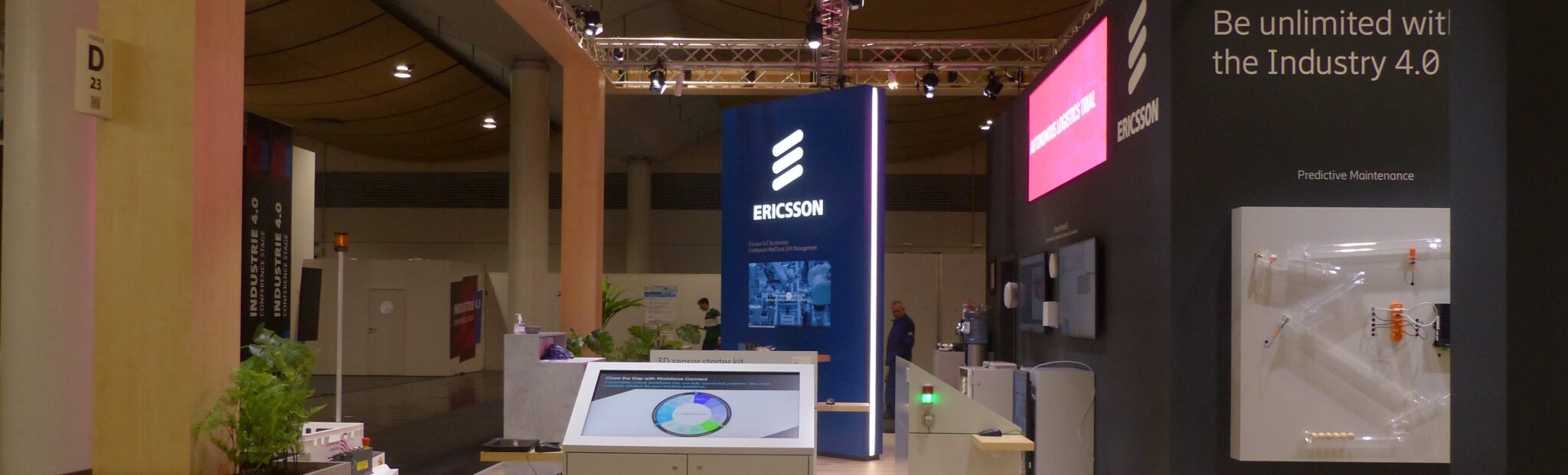 Ericsson Exhibitions, Hannover, Vienna