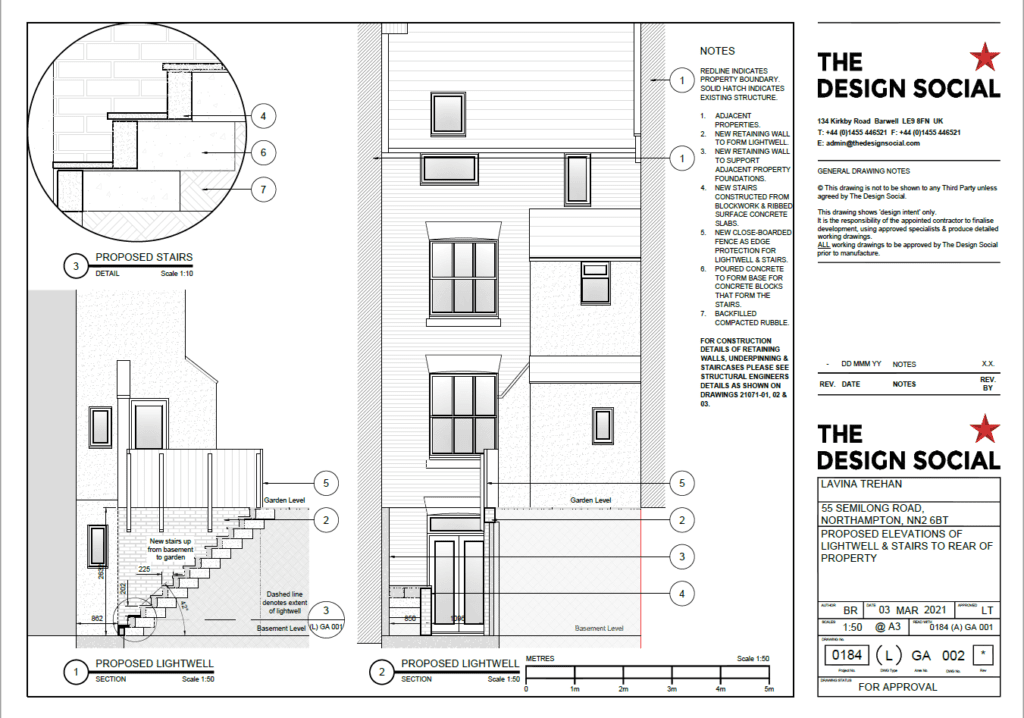 Lavina Trehan – Planning app for stair installation – Northampton – Review