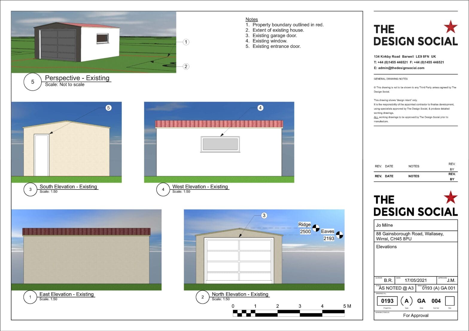 Jo Milne – Retrospective Planning Application – Wallasey, Merseyside