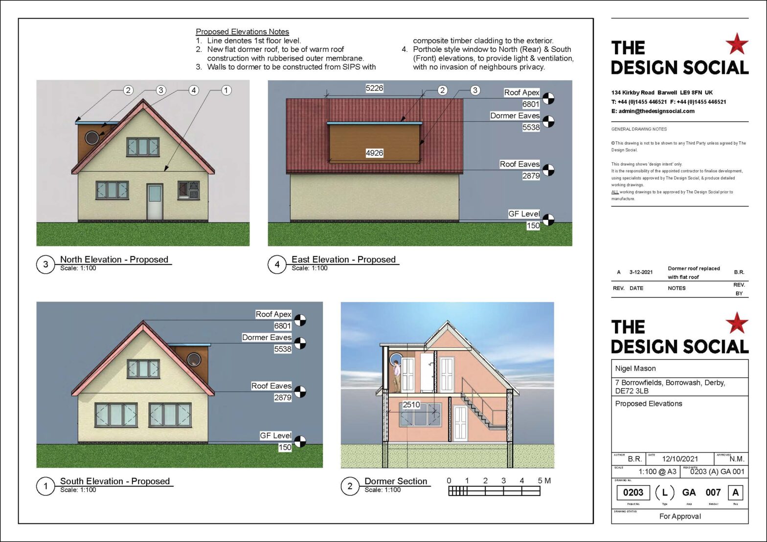Nigel Mason – Planning Application for a Dormer Window – Borrowash, Derby – Review