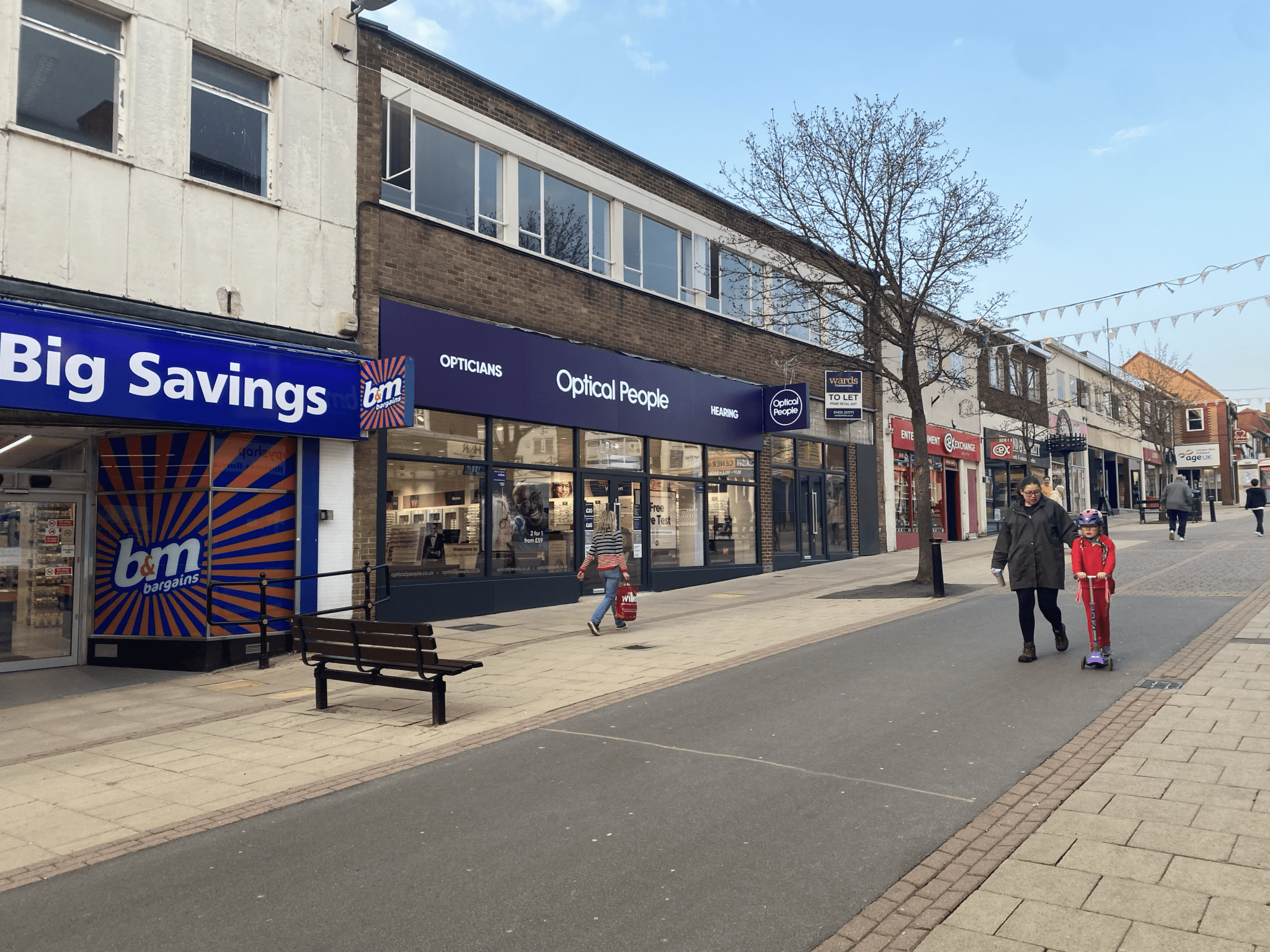 interior design opticians as built exterior