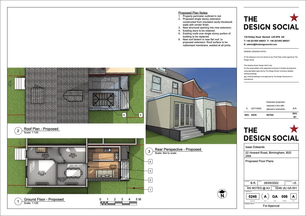 Isaac Edwards – Rear Extension – Birmingham