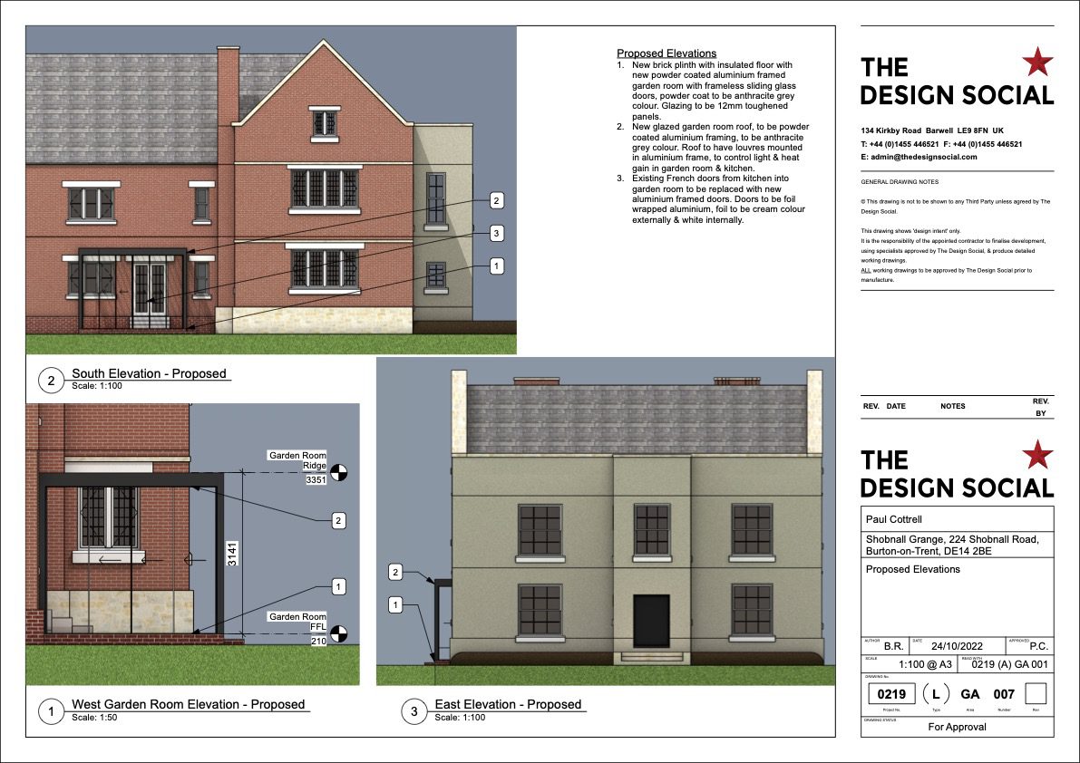 Rossella Cottrell – Planning Application Change in Design – Burton on Trent, Staffordshire – Review
