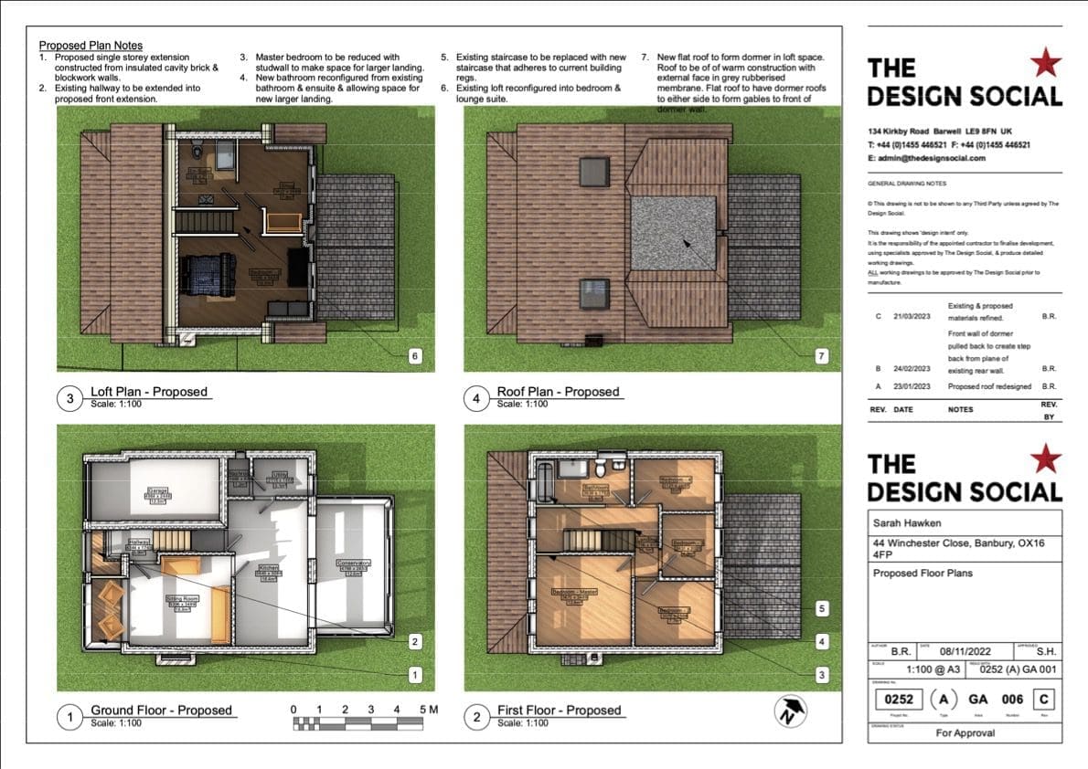 Sarah Hawken – Small Front Extension & Loft Conversion – Banbury, Oxfordshire – Review