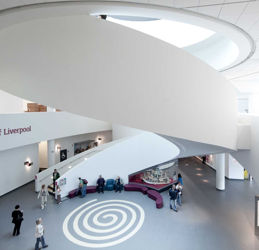 museum design internal view