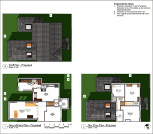 plan network rail rear extension building regulations planning application
